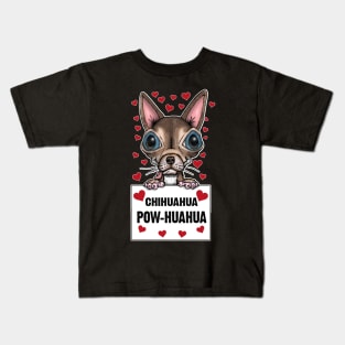 Cute Chihuahua Lovers Design Kids T-Shirt